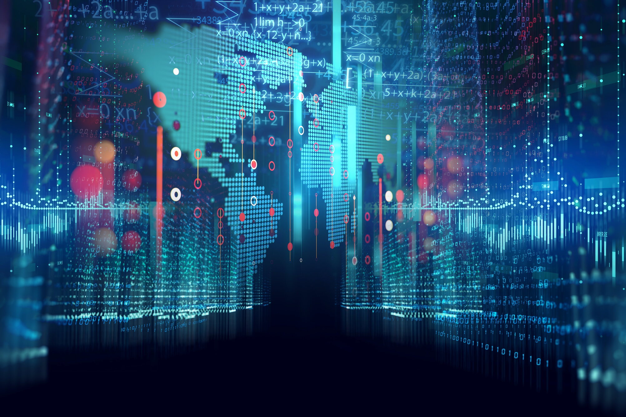 stock data with equations