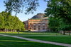 Foellinger Hall on a sunny day.